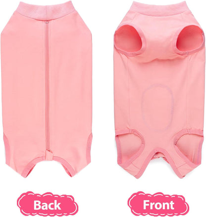 Dog Surgery Recovery Suit for Dogs After Surgery Female, Dog Onesie Neuter Puppy Spay Shirts, Post-Op Bodysuit Pajamas Anti Licking Abdominal Wounds Cone Alternative
