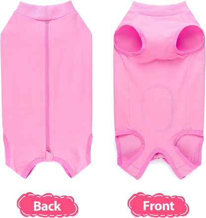 Dog Surgery Recovery Suit for Dogs After Surgery Female, Dog Onesie Neuter Puppy Spay Shirts, Post-Op Bodysuit Pajamas Anti Licking Abdominal Wounds Cone Alternative