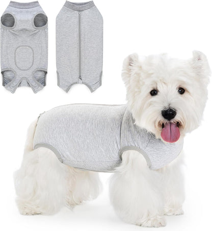Dog Surgery Recovery Suit for Dogs After Surgery Female, Dog Onesie Neuter Puppy Spay Shirts, Post-Op Bodysuit Pajamas Anti Licking Abdominal Wounds Cone Alternative