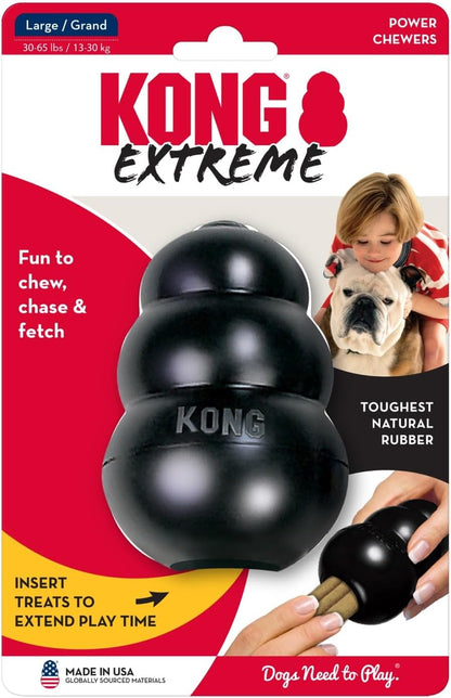 Extreme Dog Toy, Durable Natural Rubber Chew, for Large Dogs