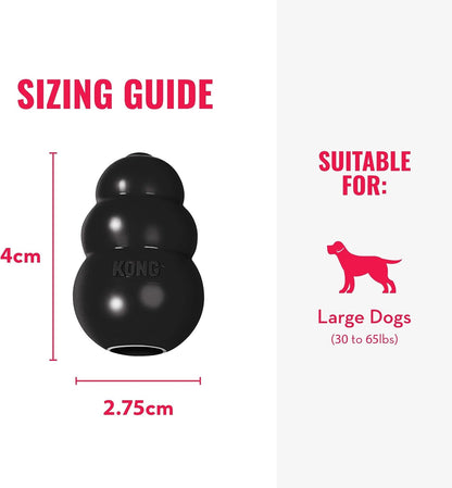 Extreme Dog Toy, Durable Natural Rubber Chew, for Large Dogs