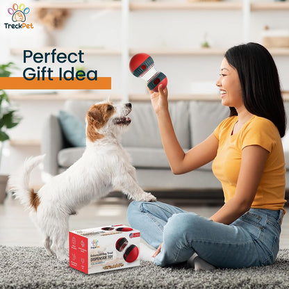 Dog Treat Dispenser Toy interactive-Treat puzzle toys for dogs mental stimulation-puzzle feeder dog & cognitive toys for dogs–Durable stimulating dog toys for Boredom-Limited Treat Dispensing Dog Toys