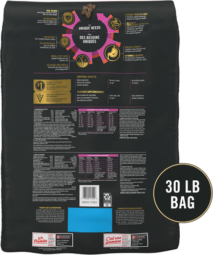Sensitive Skin and Stomach Dry Dog Food Senior Adult 7 Plus Salmon and Rice Formula - 24 lb. Bag