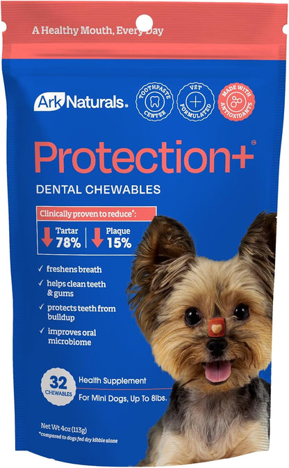 Protection+ Brushless Toothpaste Chews - Mini Breeds (32 ct)