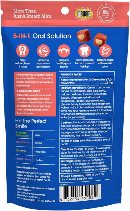 Protection+ Brushless Toothpaste Chews - Mini Breeds (32 ct)