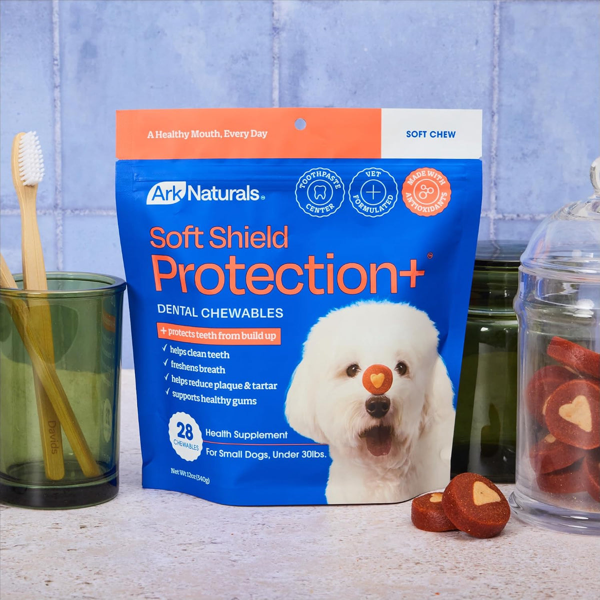 Protection+ Brushless Toothpaste Chews - Mini Breeds (32 ct)
