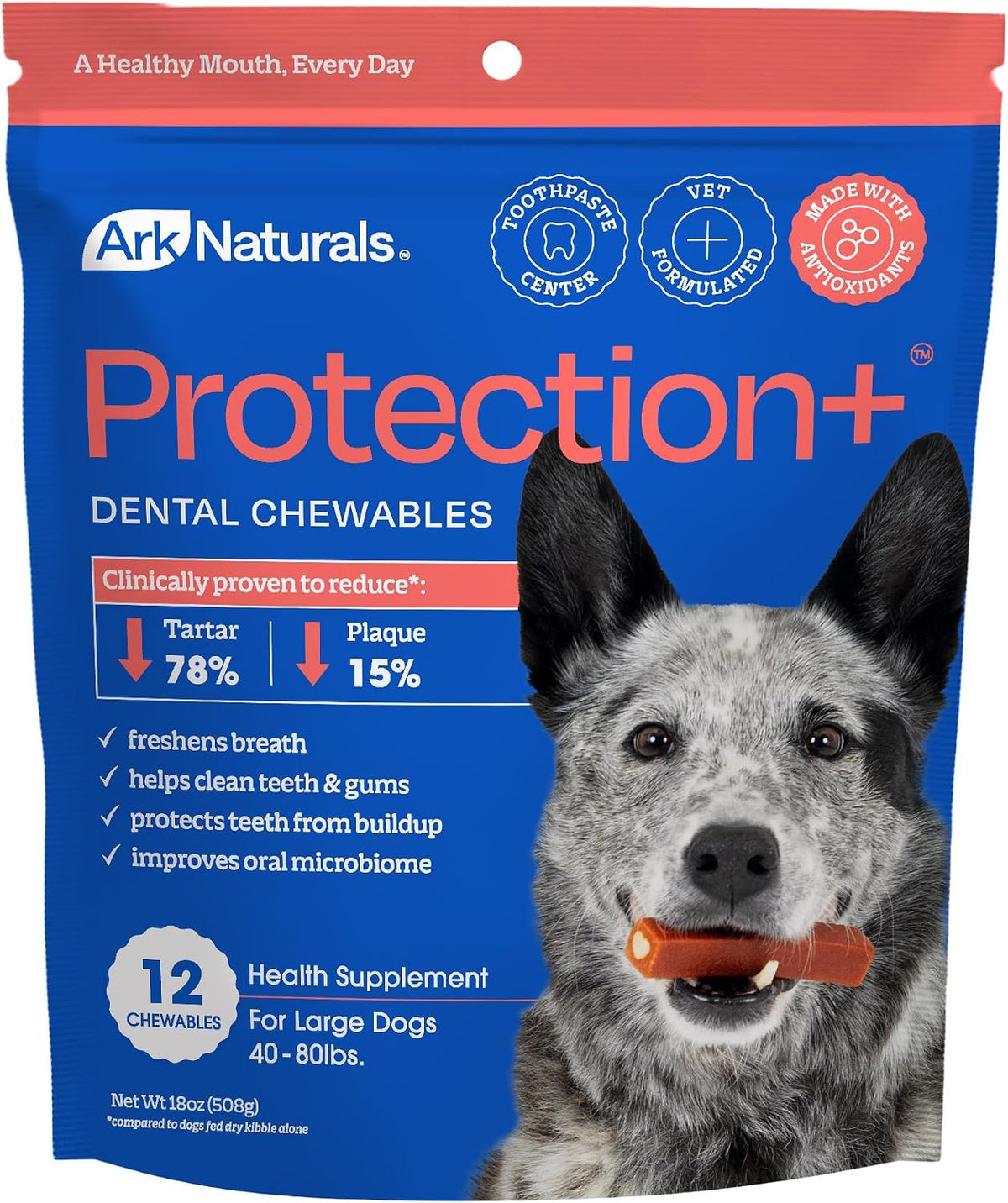 Protection+ Brushless Toothpaste Chews - Mini Breeds (32 ct)