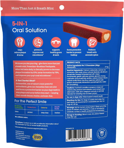 Protection+ Brushless Toothpaste Chews - Mini Breeds (32 ct)