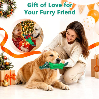Alligator Dog Toys for Aggressive Chewers,Medium Large Breed Dogs