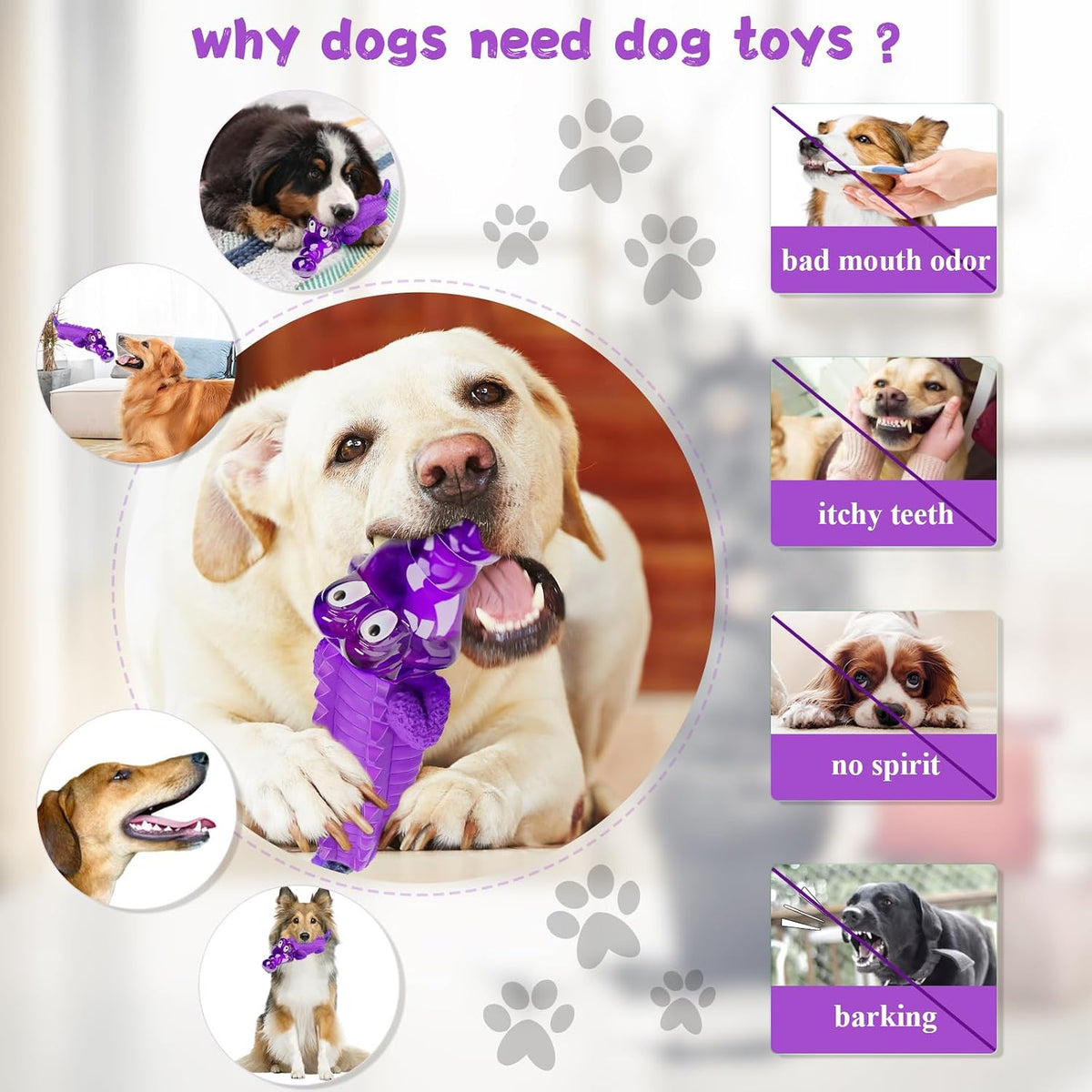 Alligator Dog Toys for Aggressive Chewers,Medium Large Breed Dogs