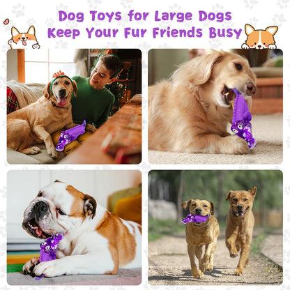 Alligator Dog Toys for Aggressive Chewers,Medium Large Breed Dogs
