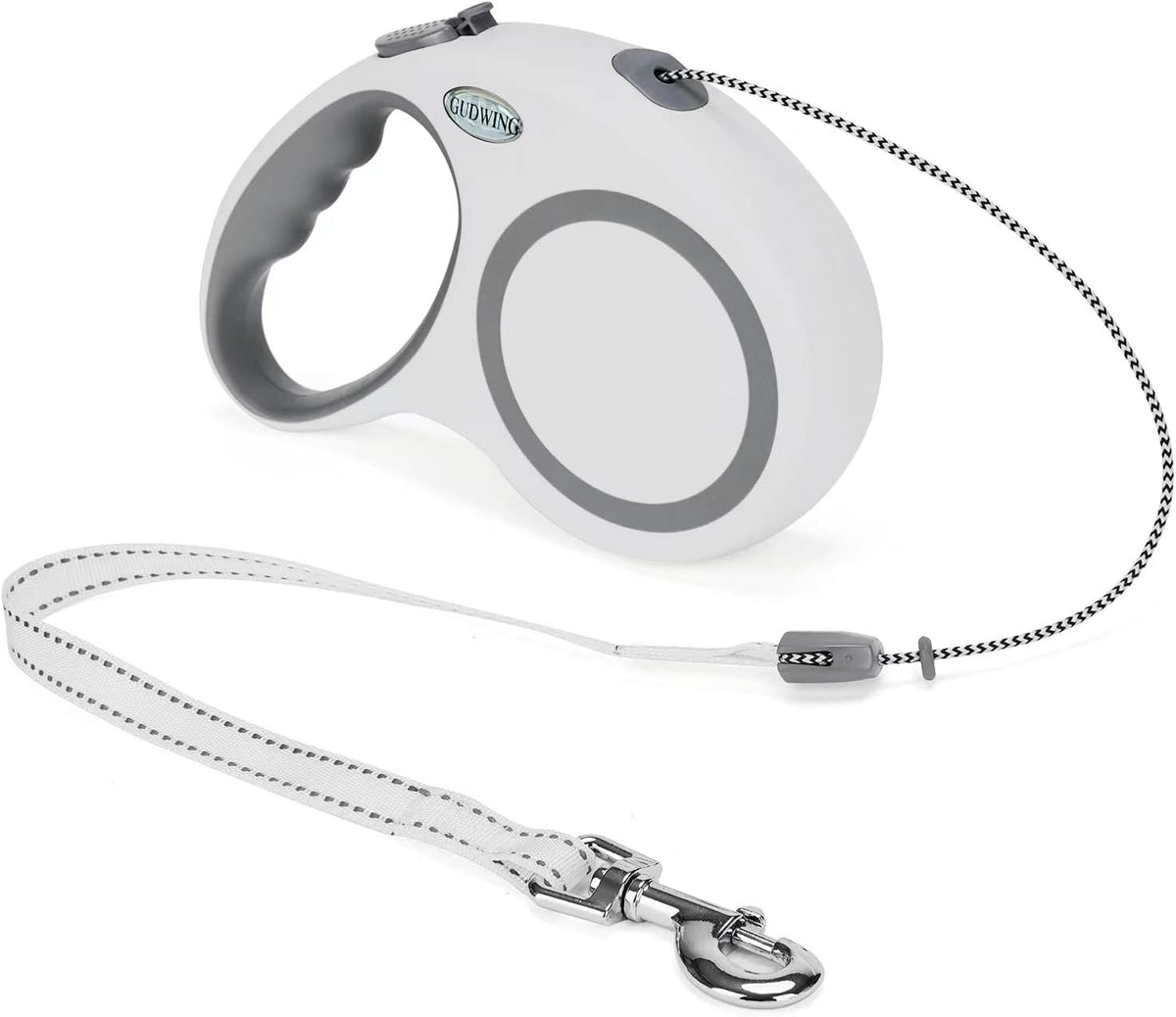 Retractable Dog Leash 30 FT, Dog Walking Leash for Medium Large Dogs up to 77 lbs, Heavy Duty No Tangle, Large