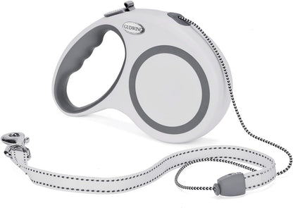 Retractable Dog Leash 30 FT, Dog Walking Leash for Medium Large Dogs up to 77 lbs, Heavy Duty No Tangle, Large