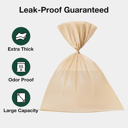 Dog Poop Bags Dispenser with Coffee Scented Waste Bags, 105 Counts