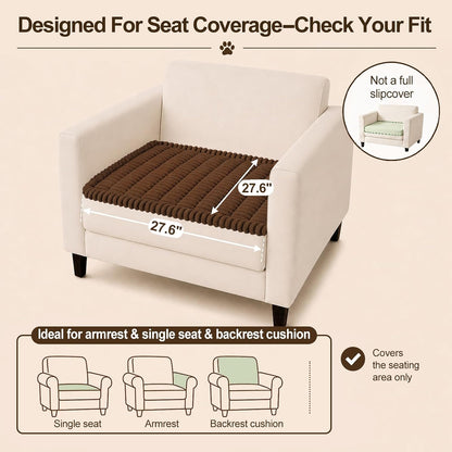 Couch Cover for Dogs, Non Slip Fuzzy Thick Pet Sofa Protector
