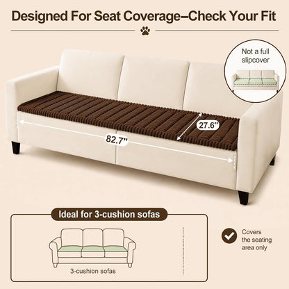 Couch Cover for Dogs, Non Slip Fuzzy Thick Pet Sofa Protector