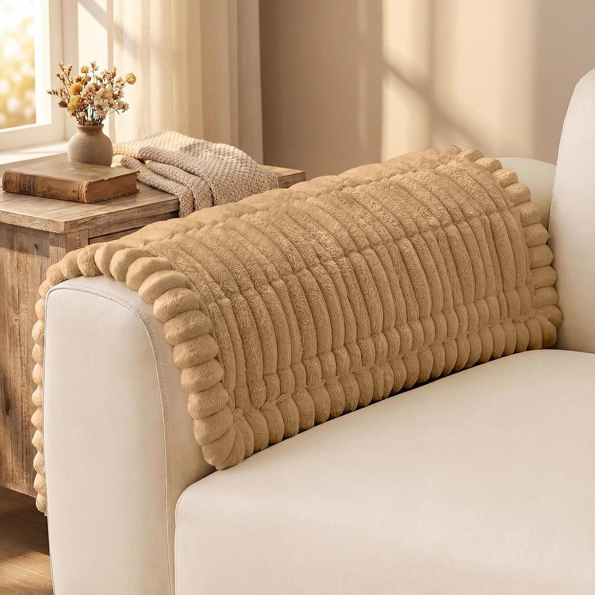 Couch Cover for Dogs, Non Slip Fuzzy Thick Pet Sofa Protector
