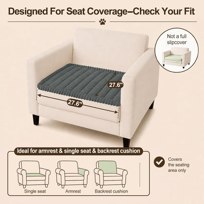 Couch Cover for Dogs, Non Slip Fuzzy Thick Pet Sofa Protector