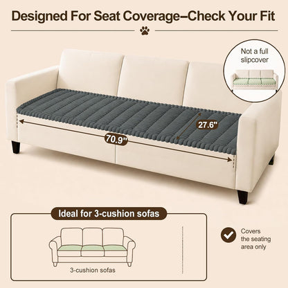 Couch Cover for Dogs, Non Slip Fuzzy Thick Pet Sofa Protector