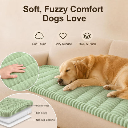 Couch Cover for Dogs, Non Slip Fuzzy Thick Pet Sofa Protector