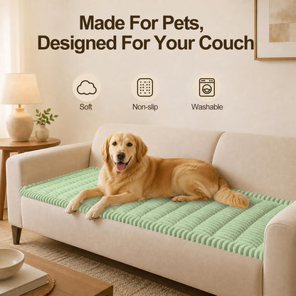 Couch Cover for Dogs, Non Slip Fuzzy Thick Pet Sofa Protector