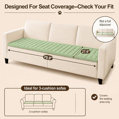 Couch Cover for Dogs, Non Slip Fuzzy Thick Pet Sofa Protector