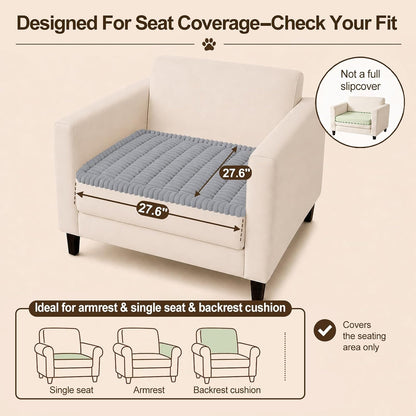 Couch Cover for Dogs, Non Slip Fuzzy Thick Pet Sofa Protector
