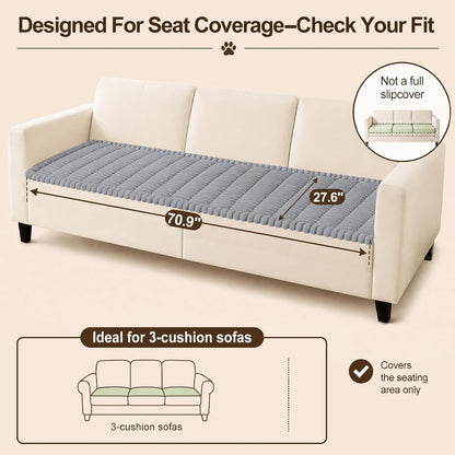 Couch Cover for Dogs, Non Slip Fuzzy Thick Pet Sofa Protector