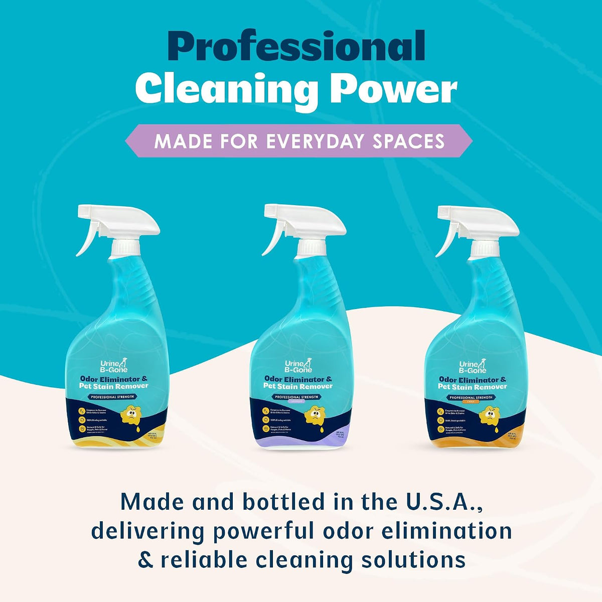 Enzyme Cleaner for Human, Cat & Dog Urine, Original, 1 Gallon
