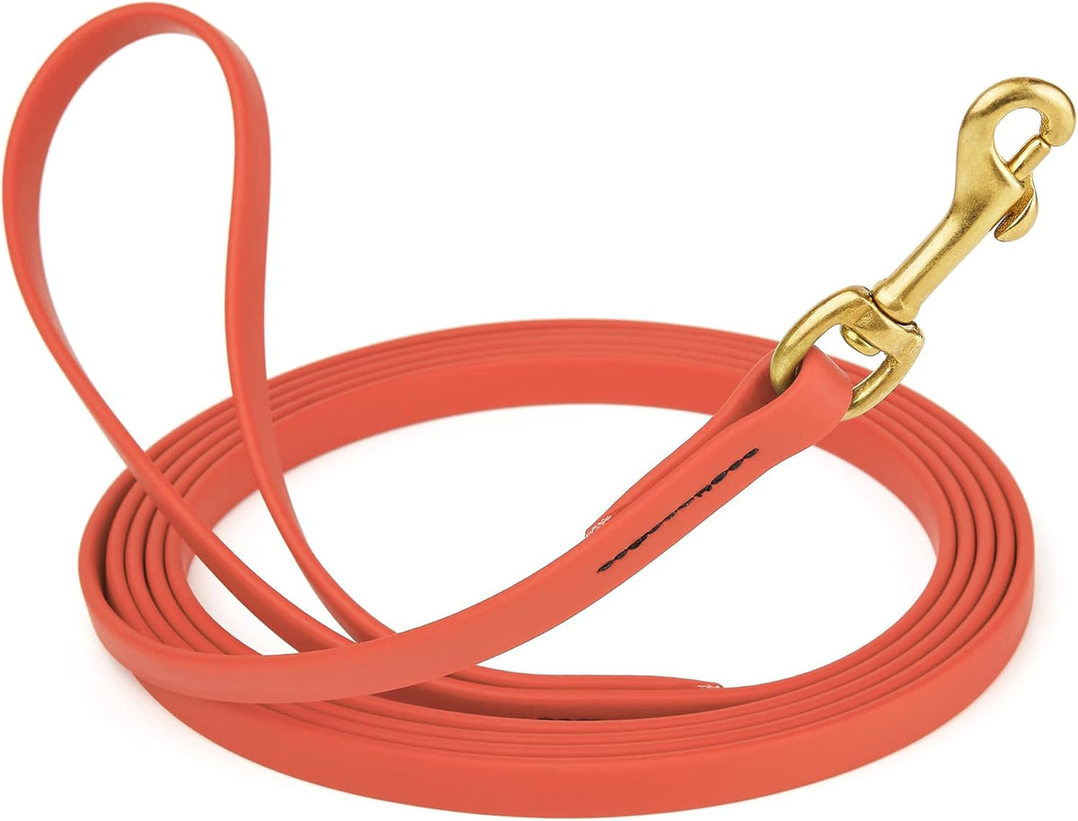 Biothane Working Lead for Dogs 6ft Black - Colors A