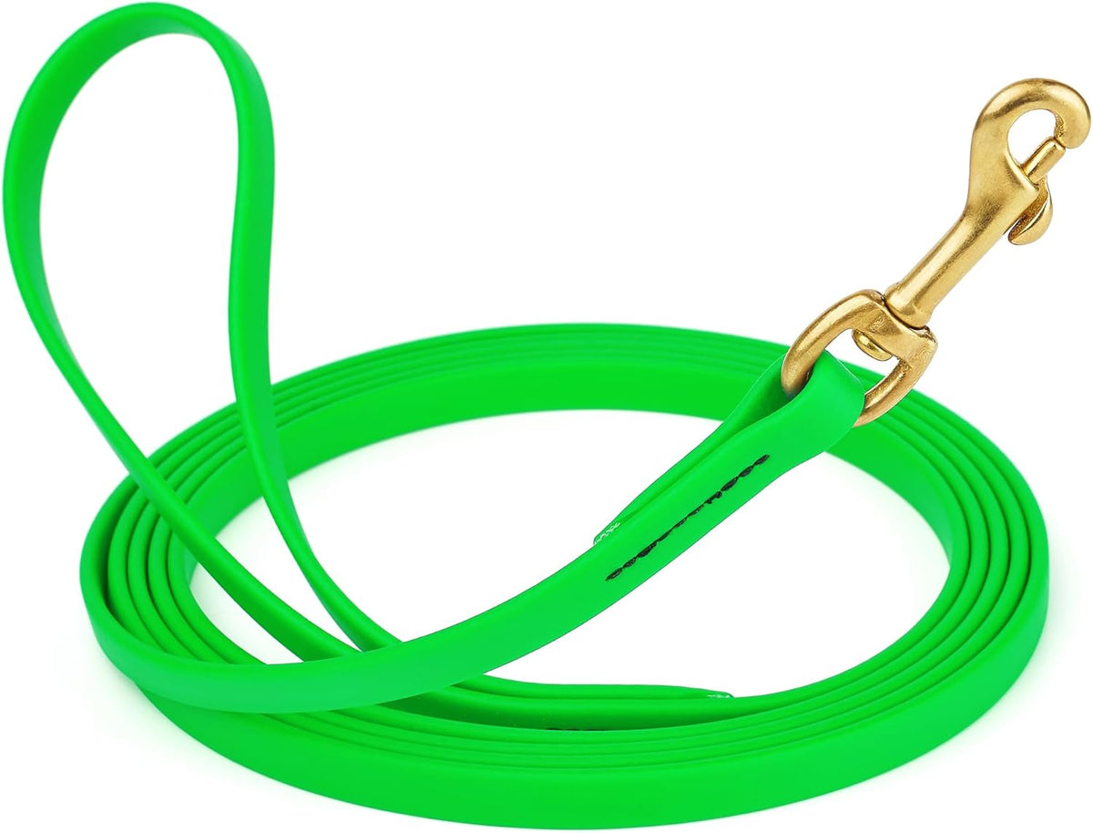 Biothane Working Lead for Dogs 6ft Black - Colors A