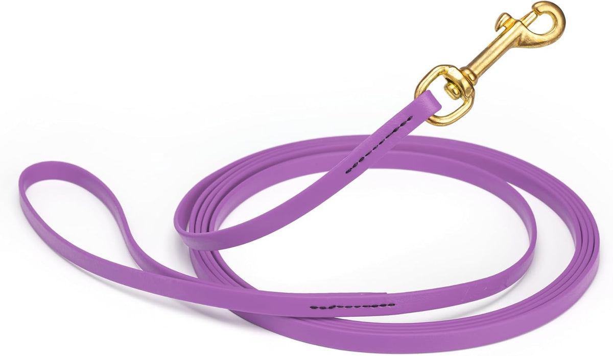Biothane Working Lead for Dogs 6ft Black - Colors A