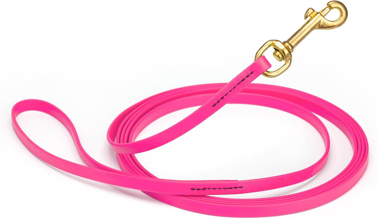 Biothane Working Lead for Dogs 6ft Black - Colors A