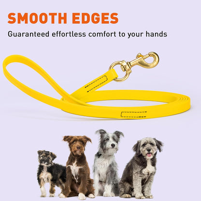 Biothane Working Lead for Dogs 6ft Black - Colors A