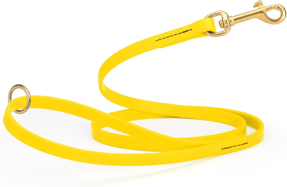 Biothane Working Lead for Dogs 6ft Black - Colors A