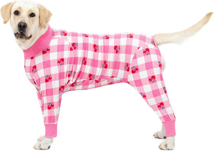 Dog Surgery Recovery Suit Female Male for Dogs After Surgery Medium Large Dogs Onesie Dog Pajamas Pjs Clothes (Dark Gray, 30 (Chest 29.92 in | Backlength 19.69 in))