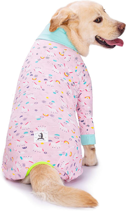 Dog Surgery Recovery Suit Female Male for Dogs After Surgery Medium Large Dogs Onesie Dog Pajamas Pjs Clothes (Dark Gray, 30 (Chest 29.92 in | Backlength 19.69 in))