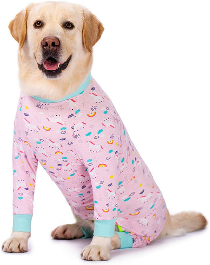 Dog Surgery Recovery Suit Female Male for Dogs After Surgery Medium Large Dogs Onesie Dog Pajamas Pjs Clothes (Dark Gray, 30 (Chest 29.92 in | Backlength 19.69 in))