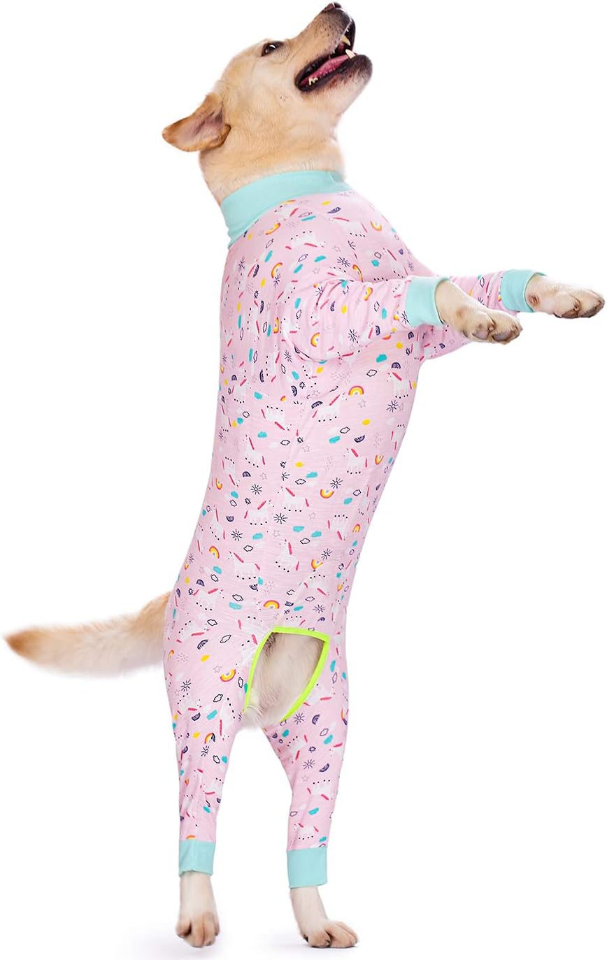Dog Surgery Recovery Suit Female Male for Dogs After Surgery Medium Large Dogs Onesie Dog Pajamas Pjs Clothes (Dark Gray, 30 (Chest 29.92 in | Backlength 19.69 in))