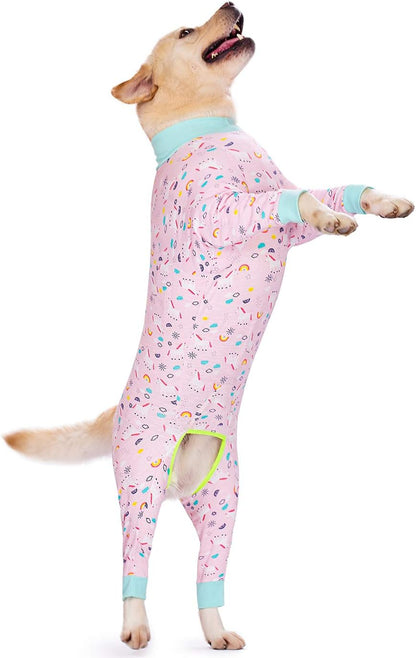 Dog Surgery Recovery Suit Female Male for Dogs After Surgery Medium Large Dogs Onesie Dog Pajamas Pjs Clothes (Dark Gray, 30 (Chest 29.92 in | Backlength 19.69 in))