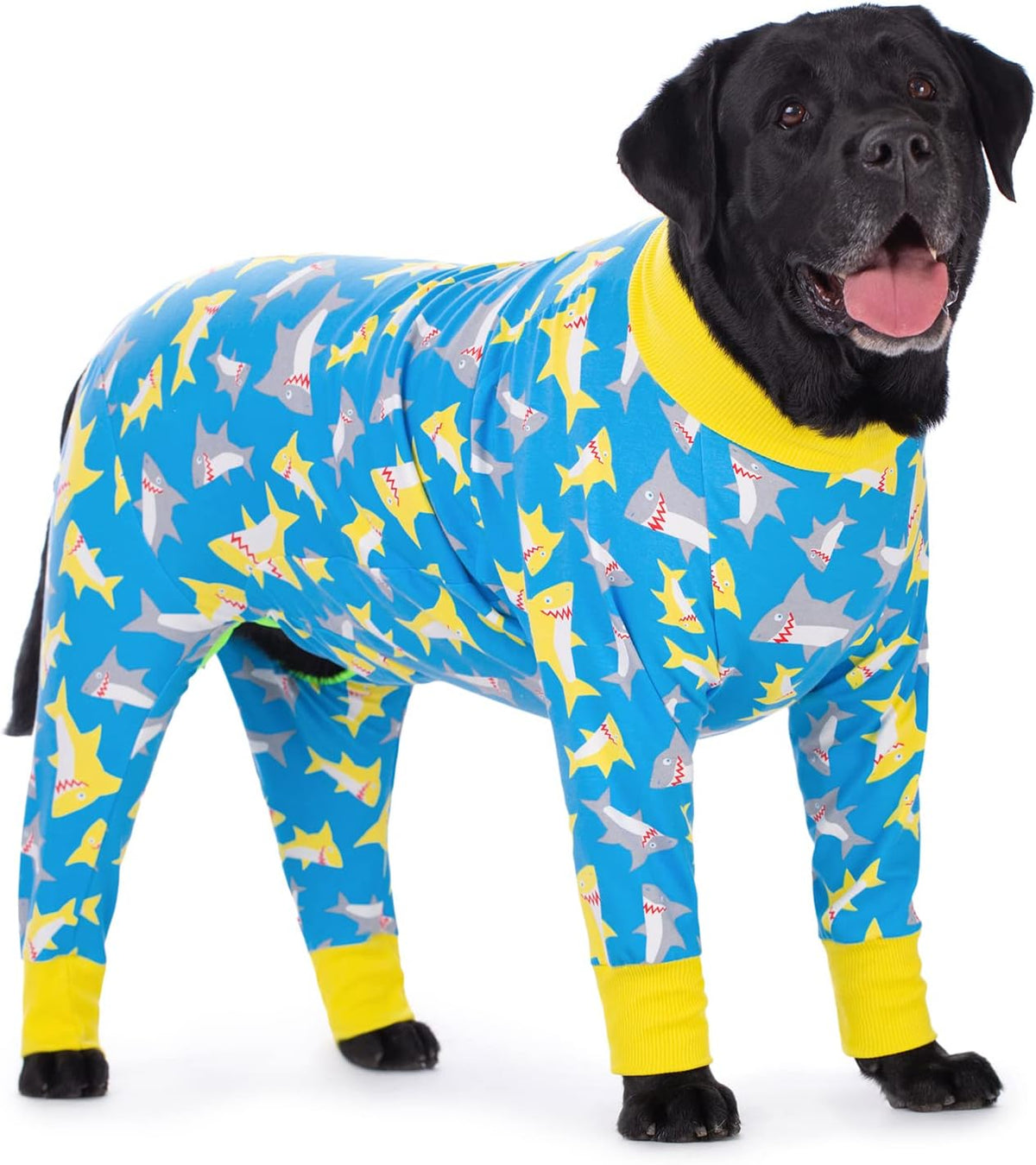 Dog Surgery Recovery Suit Female Male for Dogs After Surgery Medium Large Dogs Onesie Dog Pajamas Pjs Clothes (Dark Gray, 30 (Chest 29.92 in | Backlength 19.69 in))