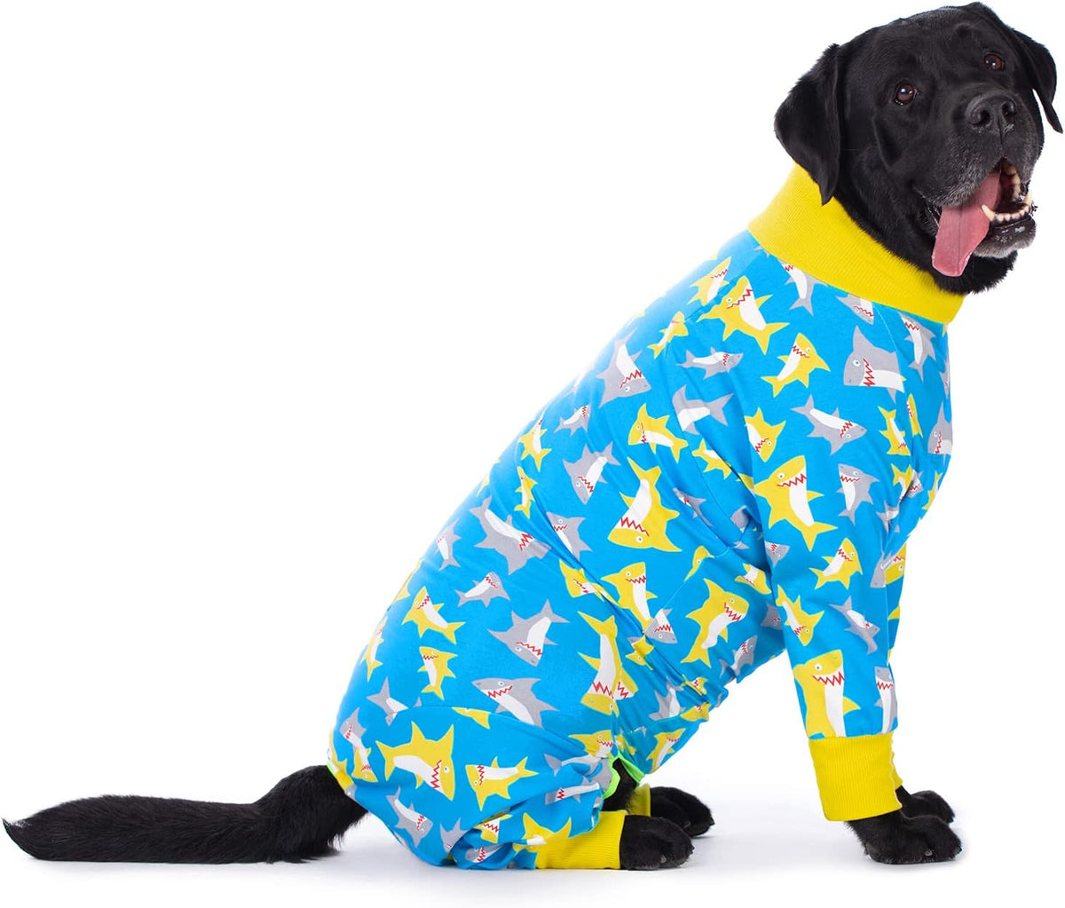 Dog Surgery Recovery Suit Female Male for Dogs After Surgery Medium Large Dogs Onesie Dog Pajamas Pjs Clothes (Dark Gray, 30 (Chest 29.92 in | Backlength 19.69 in))