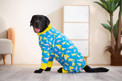 Dog Surgery Recovery Suit Female Male for Dogs After Surgery Medium Large Dogs Onesie Dog Pajamas Pjs Clothes (Dark Gray, 30 (Chest 29.92 in | Backlength 19.69 in))