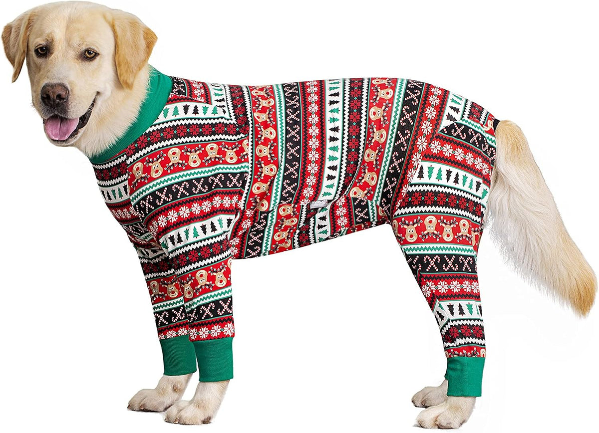 Dog Surgery Recovery Suit Female Male for Dogs After Surgery Medium Large Dogs Onesie Dog Pajamas Pjs Clothes (Dark Gray, 30 (Chest 29.92 in | Backlength 19.69 in))