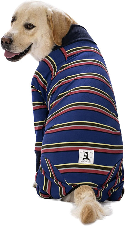 Dog Surgery Recovery Suit Female Male for Dogs After Surgery Medium Large Dogs Onesie Dog Pajamas Pjs Clothes (Dark Gray, 30 (Chest 29.92 in | Backlength 19.69 in))