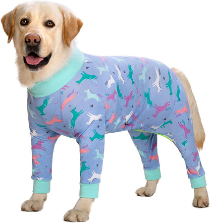 Dog Surgery Recovery Suit Female Male for Dogs After Surgery Medium Large Dogs Onesie Dog Pajamas Pjs Clothes (Dark Gray, 30 (Chest 29.92 in | Backlength 19.69 in))