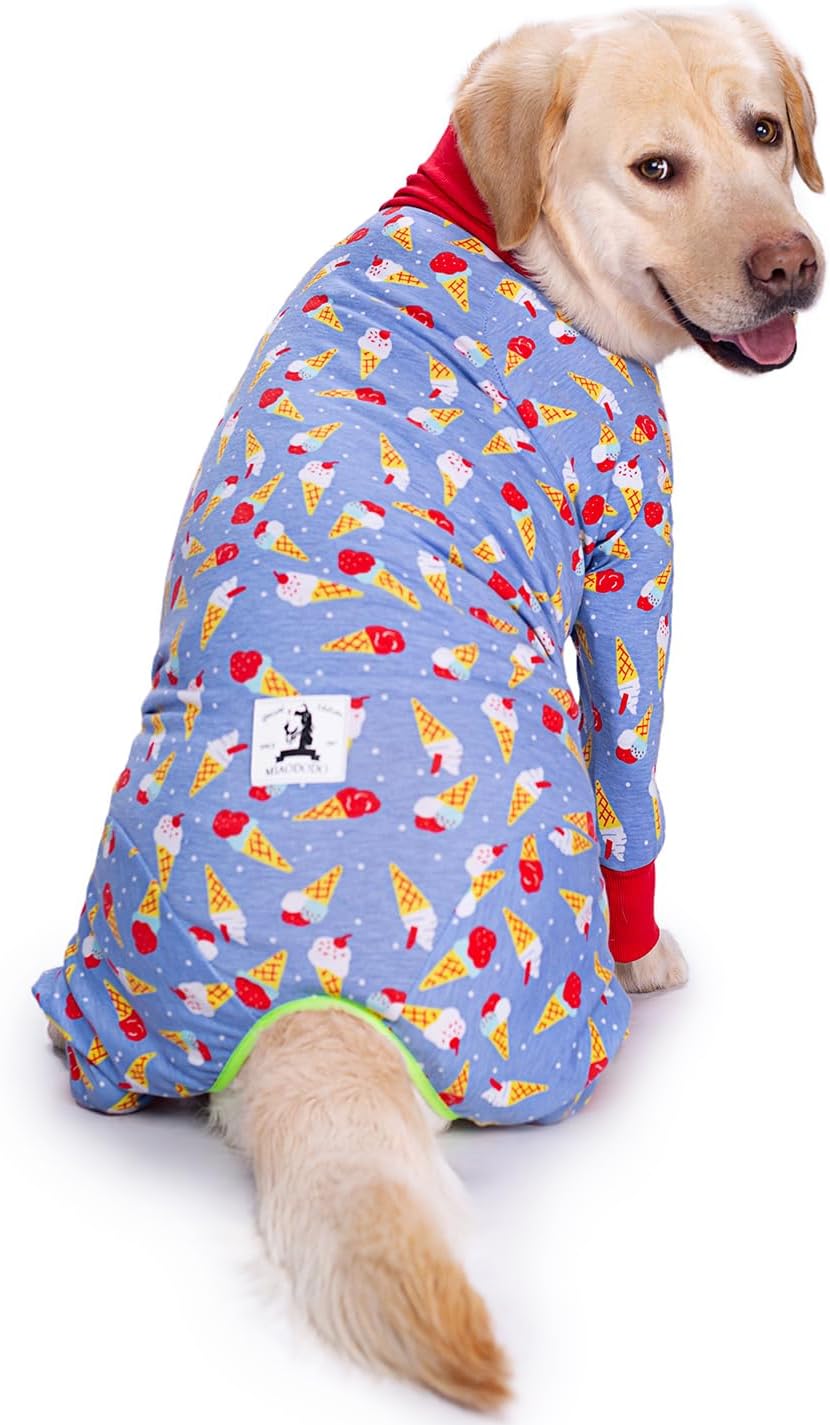 Dog Surgery Recovery Suit Female Male for Dogs After Surgery Medium Large Dogs Onesie Dog Pajamas Pjs Clothes (Dark Gray, 30 (Chest 29.92 in | Backlength 19.69 in))