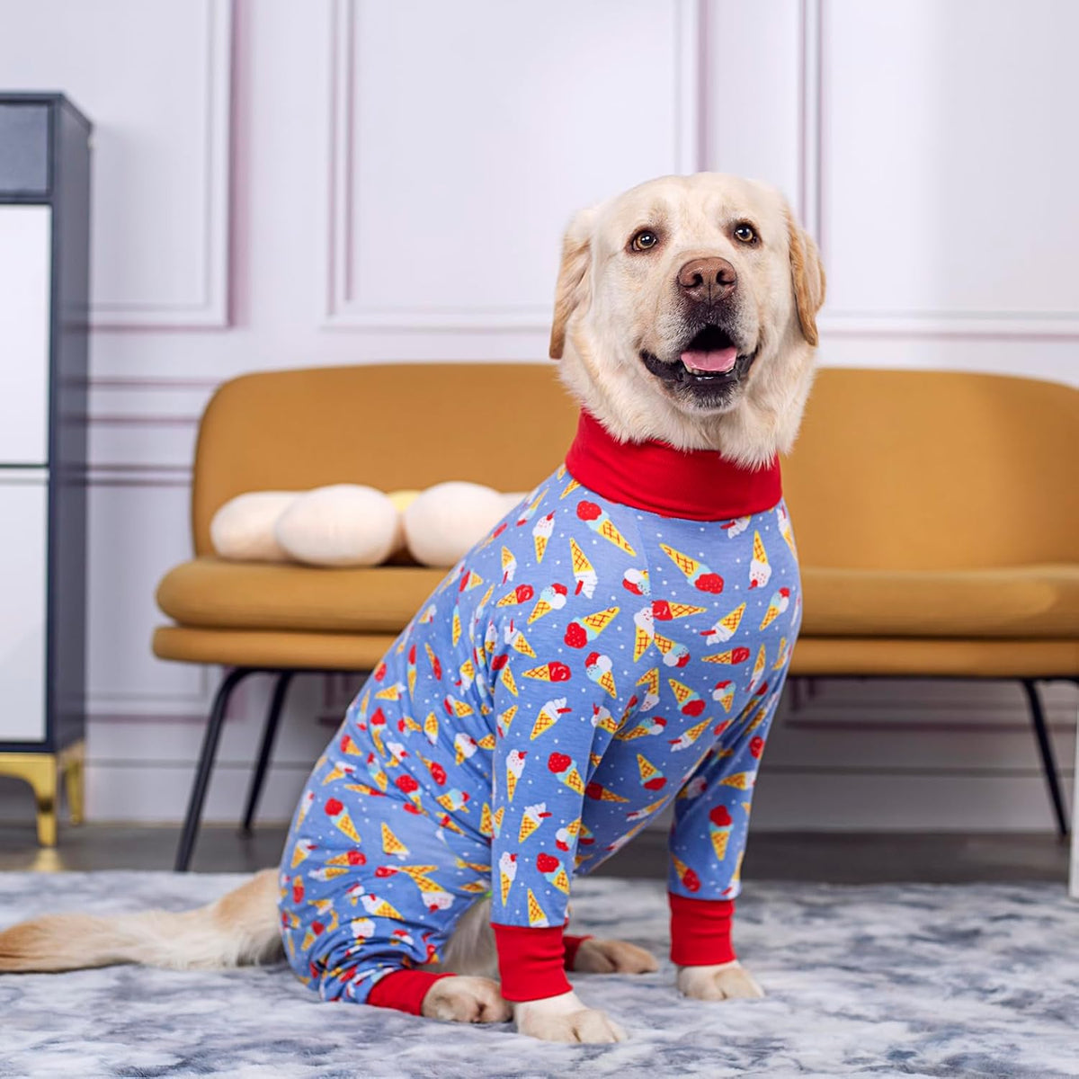 Dog Surgery Recovery Suit Female Male for Dogs After Surgery Medium Large Dogs Onesie Dog Pajamas Pjs Clothes (Dark Gray, 30 (Chest 29.92 in | Backlength 19.69 in))