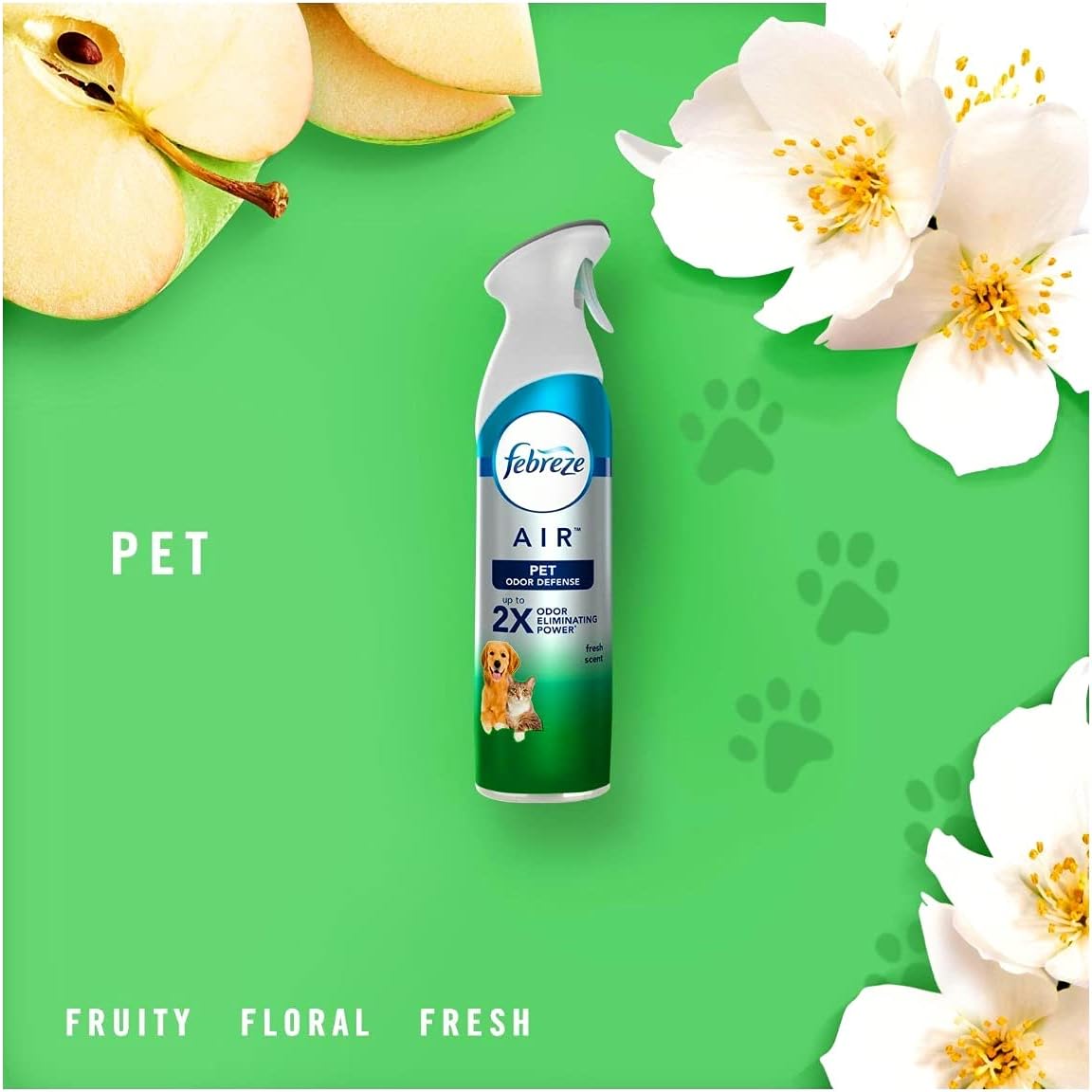 Pet Odor Eliminating Spray, 8.8 fl. oz., Pack of 2