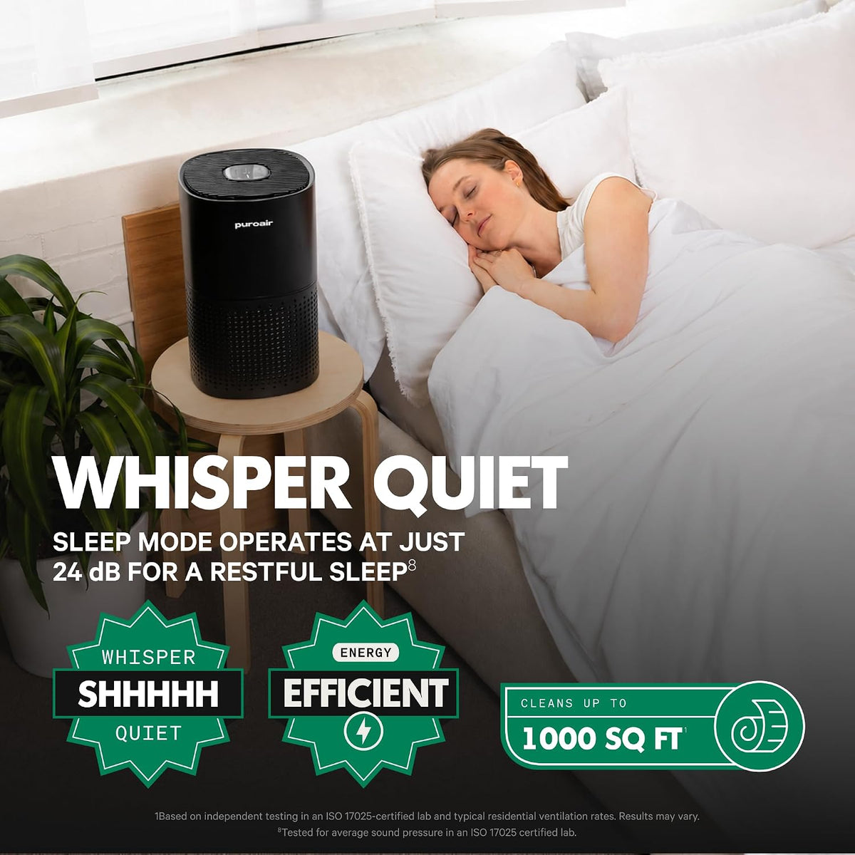 240 HEPA Air Purifiers for Home Pets Bedroom - 1,000 Ft²